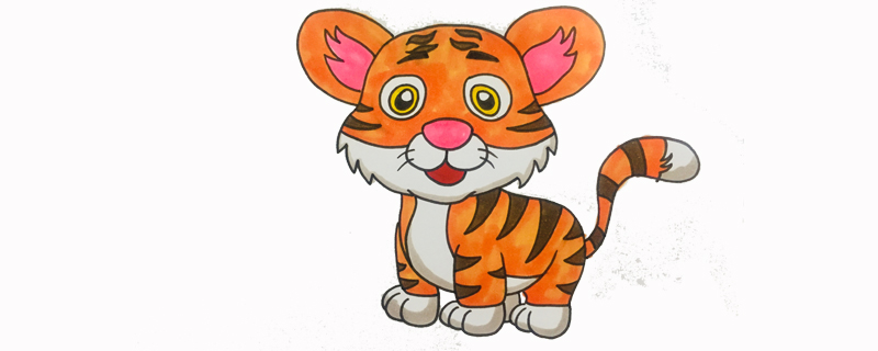 東北虎<a href=http://www.inspiredelm.com/jianbihua/ target=_blank class=infotextkey>簡筆畫</a>步驟