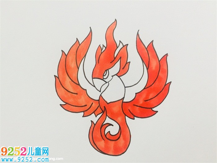 朱雀怎么畫