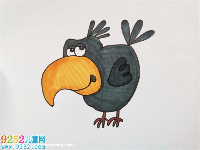 烏鴉怎么畫<a href=http://www.inspiredelm.com/jianbihua/ target=_blank class=infotextkey>簡筆畫</a>