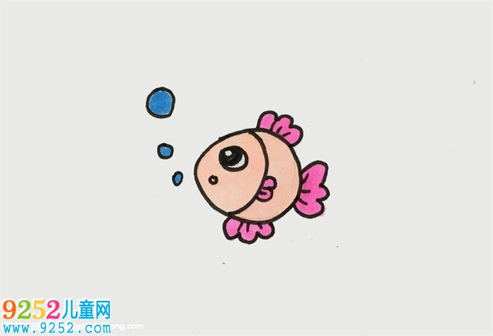 怎么畫(huà)小魚(yú)