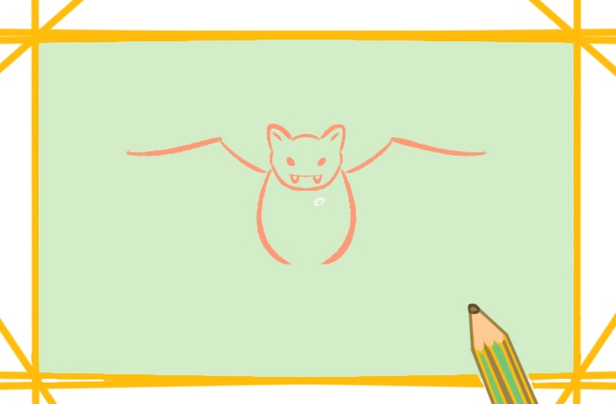 飛翔的蝙蝠<a href=http://www.inspiredelm.com/jianbihua/ target=_blank class=infotextkey>簡(jiǎn)筆畫</a>圖片怎么畫