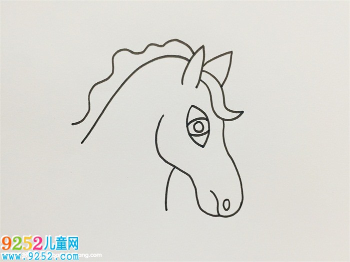 馬頭怎么畫