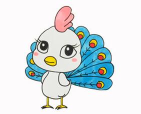 孔雀怎么畫好看又簡(jiǎn)單