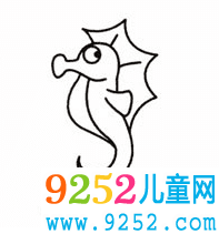 2種海馬簡(jiǎn)筆 畫法