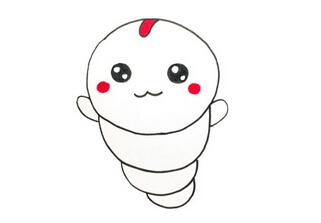 蠶怎么畫？