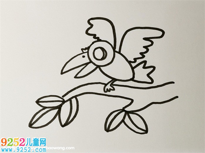 狐貍和烏鴉<a href=http://www.inspiredelm.com/jianbihua/ target=_blank class=infotextkey>簡筆畫</a>