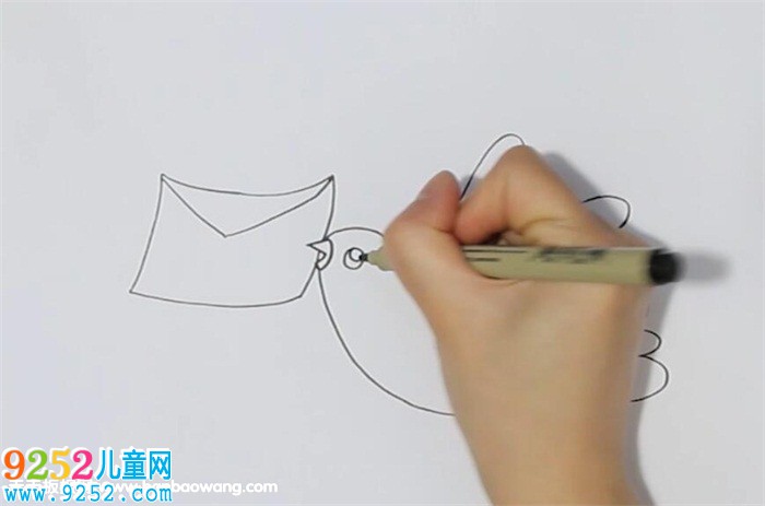 信鴿<a href=http://www.inspiredelm.com/jianbihua/ target=_blank class=infotextkey>簡筆畫</a>