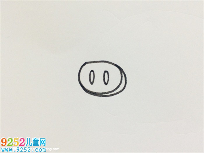 小豬怎么畫一步一步教