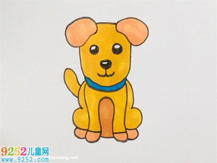 小狗怎么畫簡單又漂亮