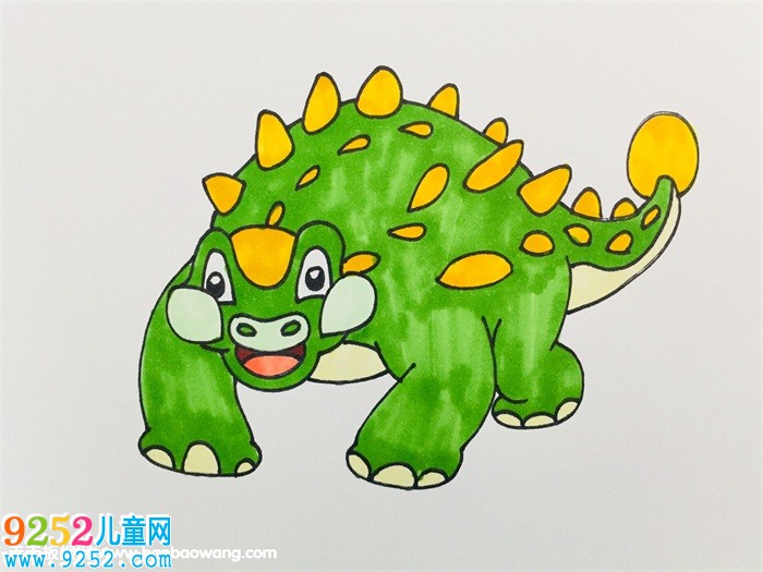 一筆一筆教我畫甲龍