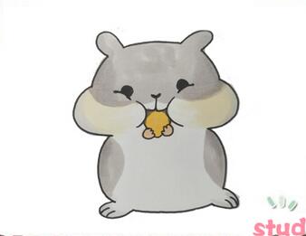 倉(cāng)鼠簡(jiǎn)筆畫(huà)