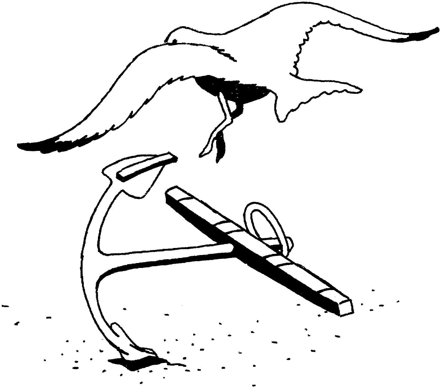 海鷗動(dòng)物簡(jiǎn)筆