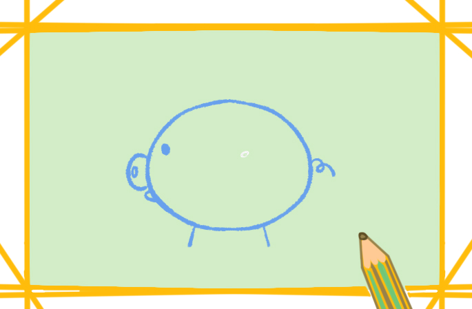 卡通的小豬上色<a href=http://www.inspiredelm.com/jianbihua/ target=_blank class=infotextkey>簡筆畫</a>要怎么畫