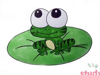 青蛙簡筆畫