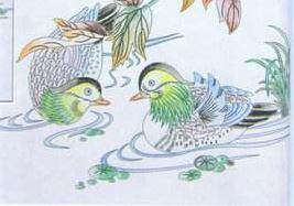 鴛鴦簡筆畫步驟及圖片