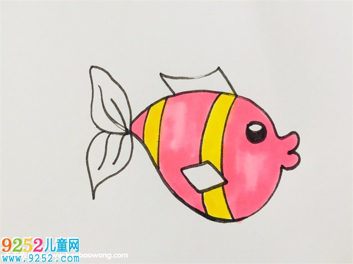 簡單的小魚怎么畫
