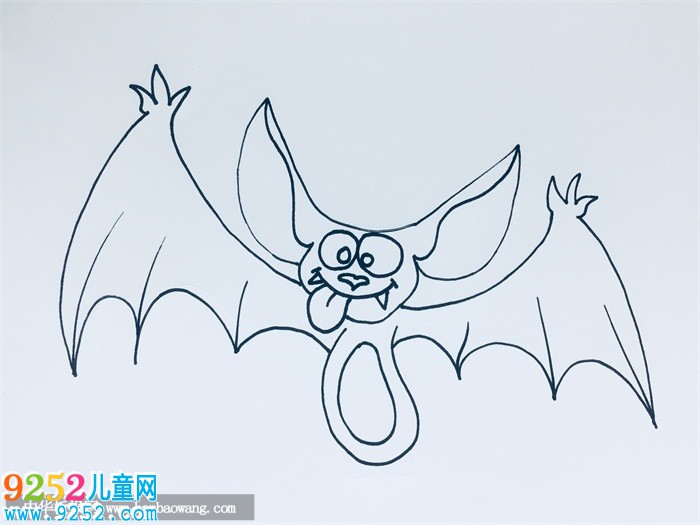 蝙蝠怎么畫<a href=http://www.inspiredelm.com/jianbihua/ target=_blank class=infotextkey>簡筆畫</a>