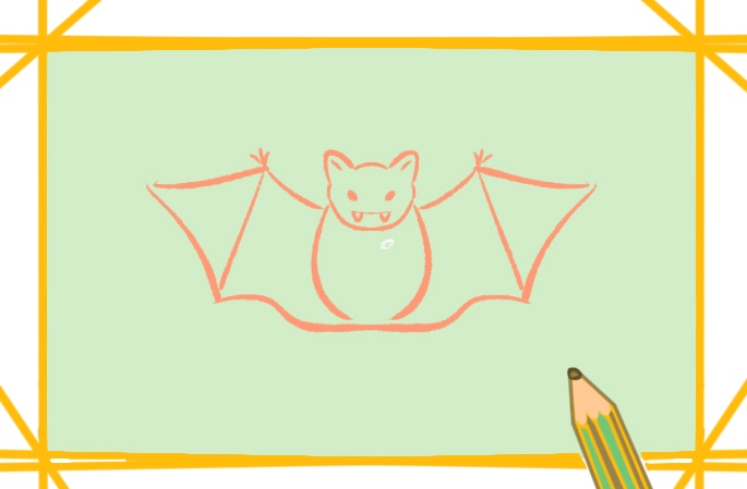 飛翔的蝙蝠<a href=http://www.inspiredelm.com/jianbihua/ target=_blank class=infotextkey>簡(jiǎn)筆畫</a>圖片怎么畫