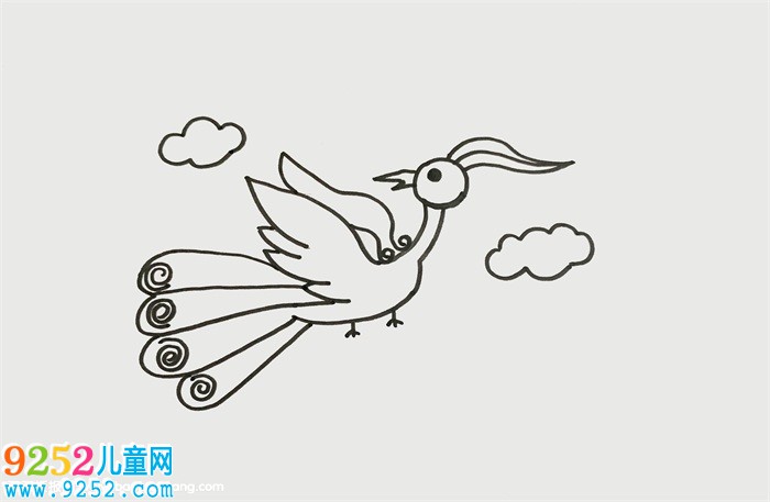 鳳凰怎么畫(huà)簡(jiǎn)單又漂亮