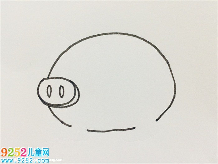 小豬怎么畫一步一步教