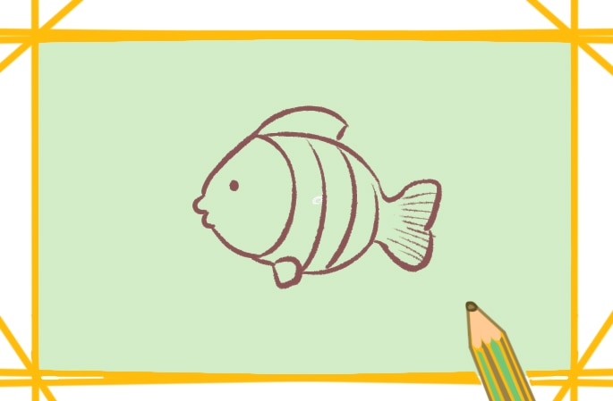 簡(jiǎn)單的小魚(yú)<a href=http://www.inspiredelm.com/jianbihua/ target=_blank class=infotextkey>簡(jiǎn)筆畫(huà)</a>圖片怎么畫(huà)