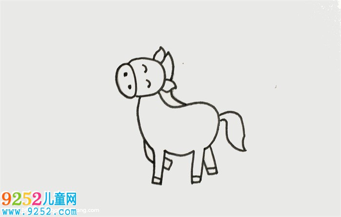 小馬怎么畫