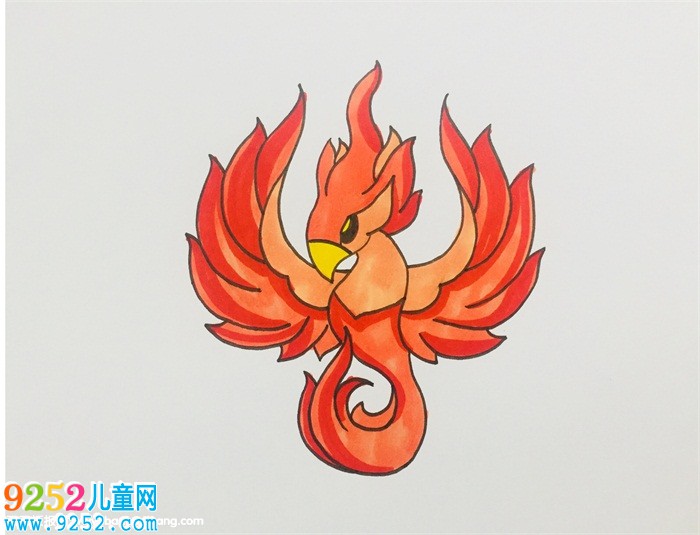 朱雀怎么畫