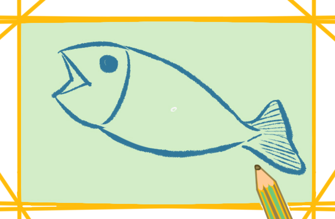 漂亮的魚上色<a href=http://www.inspiredelm.com/jianbihua/ target=_blank class=infotextkey>簡(jiǎn)筆畫</a>要怎么畫
