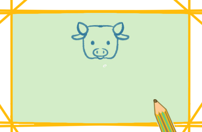可愛的黑白奶牛上色<a href=http://www.inspiredelm.com/jianbihua/ target=_blank class=infotextkey>簡筆畫</a>要怎么畫