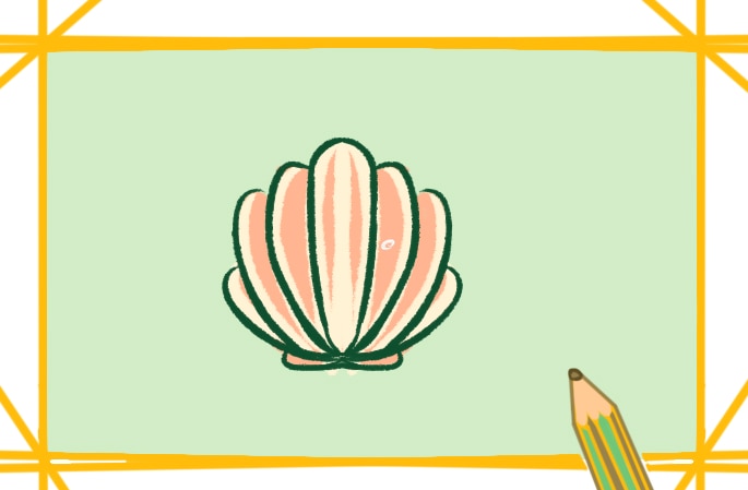 好看的貝殼<a href=http://www.inspiredelm.com/jianbihua/ target=_blank class=infotextkey>簡筆畫</a>圖片怎么畫