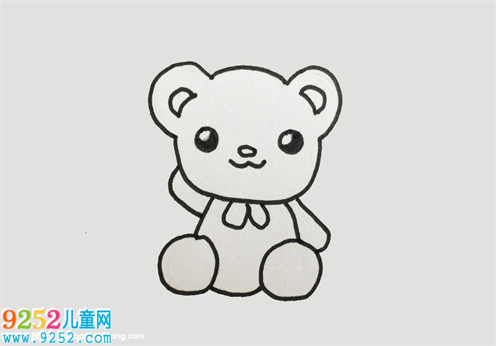 可愛動物簡單畫法