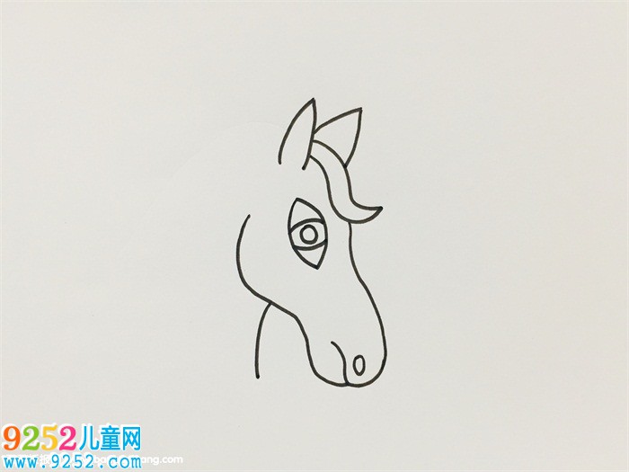 馬頭怎么畫