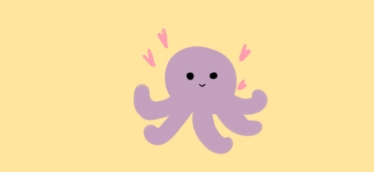 可愛的章魚簡筆畫怎么畫？