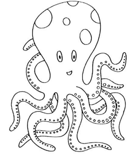 章魚兒童簡(jiǎn)筆