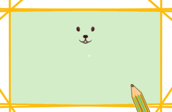 可愛的田園犬上色<a href=http://www.inspiredelm.com/jianbihua/ target=_blank class=infotextkey>簡筆畫</a>要怎么畫