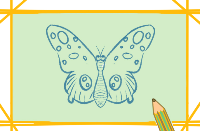 容易畫的蝴蝶上色<a href=http://www.inspiredelm.com/jianbihua/ target=_blank class=infotextkey>簡筆畫</a>要怎么畫