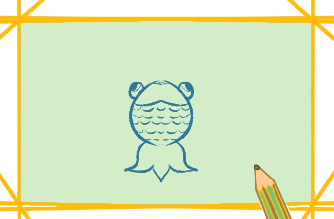 水里的金魚<a href=http://www.inspiredelm.com/jianbihua/ target=_blank class=infotextkey>簡筆畫</a>圖片怎么畫