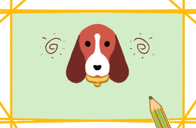 可愛(ài)的比格犬<a href=http://www.inspiredelm.com/jianbihua/ target=_blank class=infotextkey>簡(jiǎn)筆畫(huà)</a>圖片怎么畫(huà)
