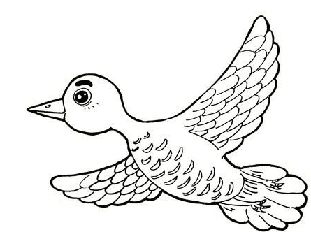 簡(jiǎn)單好看的大雁簡(jiǎn)筆