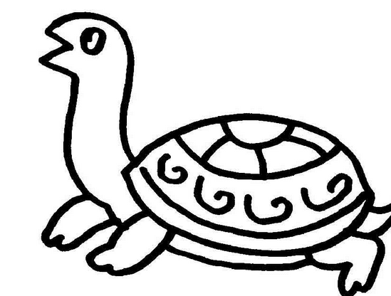 簡(jiǎn)單好看的烏龜簡(jiǎn)筆