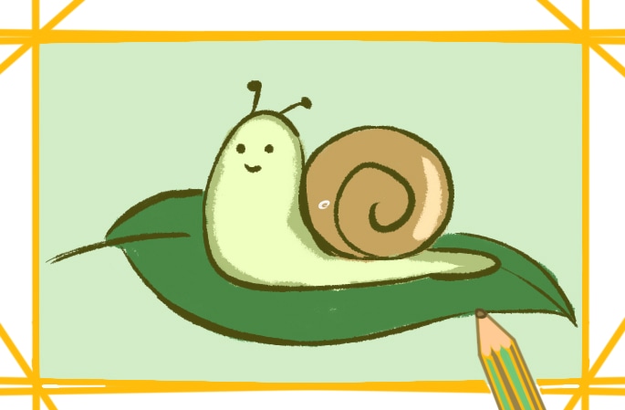 簡單的蝸牛<a href=http://www.inspiredelm.com/jianbihua/ target=_blank class=infotextkey>簡筆畫</a>圖片怎么畫