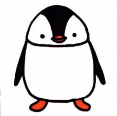 企鵝動(dòng)物幼兒簡筆畫步驟