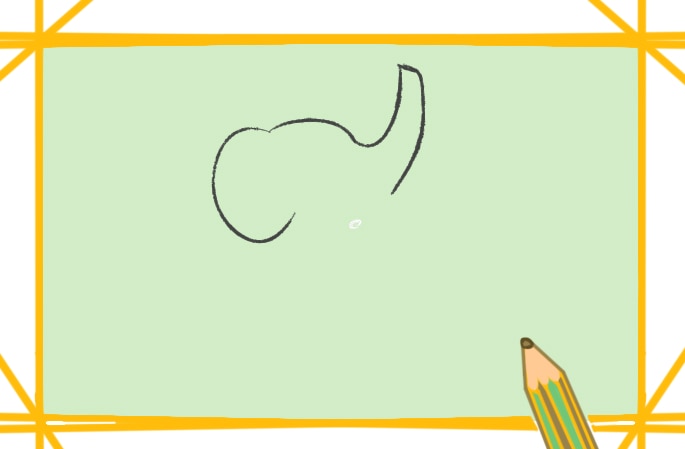 漂亮好看的大象上色<a href=http://www.inspiredelm.com/jianbihua/ target=_blank class=infotextkey>簡筆畫</a>要怎么畫
