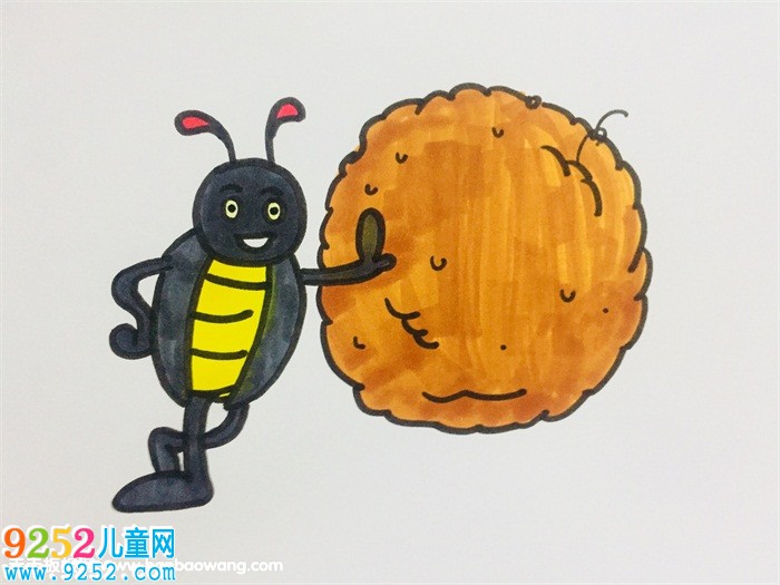 屎殼郎<a href=http://www.inspiredelm.com/jianbihua/ target=_blank class=infotextkey>簡(jiǎn)筆畫(huà)</a>步驟