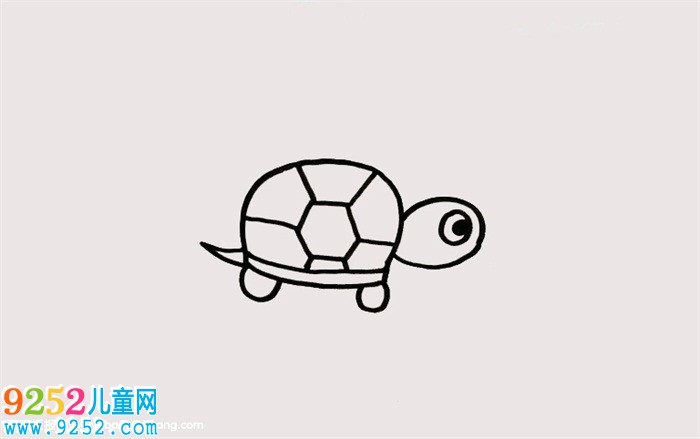 簡單的烏龜怎么畫，簡單又可愛的小烏龜怎么畫