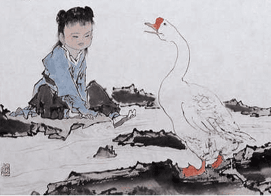簡單好看的鵝簡筆