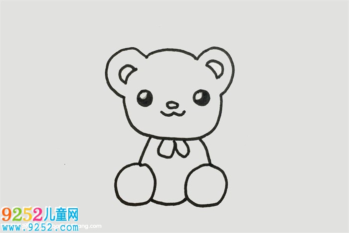可愛動物簡單畫法