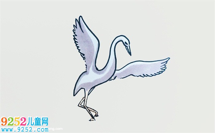 白鷺怎么畫