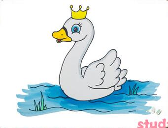 天鵝簡(jiǎn)筆畫