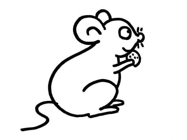 老鼠卡通<a href=http://www.inspiredelm.com/jianbihua/ target=_blank class=infotextkey>簡筆畫</a>圖片_老鼠兒童繪畫作品圖集